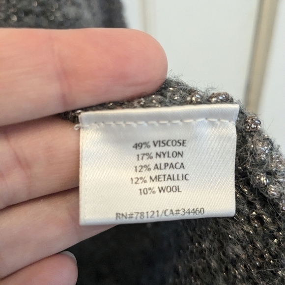 Eileen Fisher Metallic Sweater - Picture 4 of 4